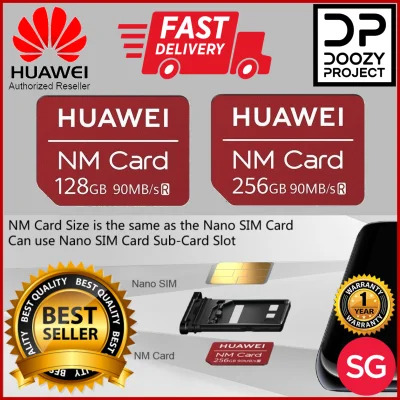 Huawei Nano Memory card 128GB/ 256GB - (128GB comes with 2-in-1 nano memory card reader!) (1 Year SG warranty)