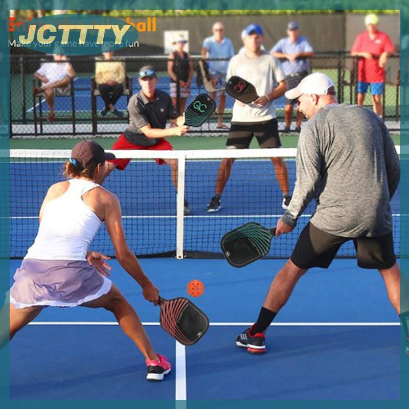 JCTTTY 5Pcs Bền Ngoài Trời Pickleball Bóng 40 Lỗ Đào Tạo Pickleball Phụ Kiện 74Mm Tiêu Chuẩn Dưa Bóng Cho Cuộc Thi