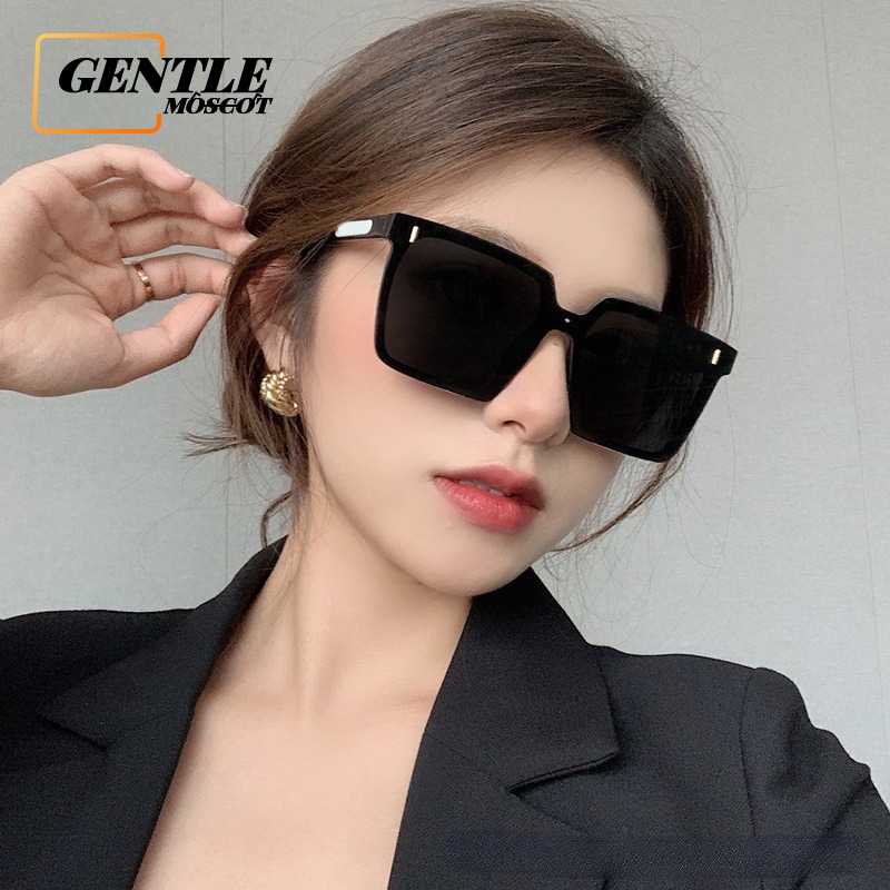 (GENTLE MOSCOT) Vintage Casual vuông Sunglasses đối với phụ nữ thời trang hợp thời trang UV bảo vệ sunnies kính cho nam giới