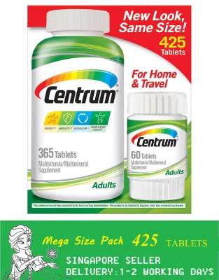 Centrum Adults Multivitamin, 425 Tablets/Exp:02/2023