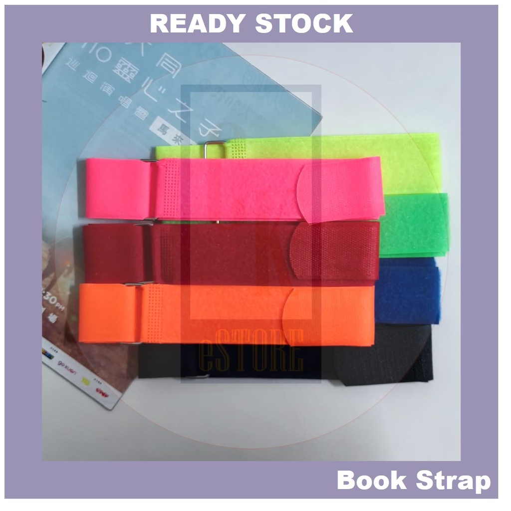42mm Book Band Strap Cross Tie Book Strap / Tali Ikat Buku Besar Kecil Tali Pengikat Buku Tali Buku绑书带