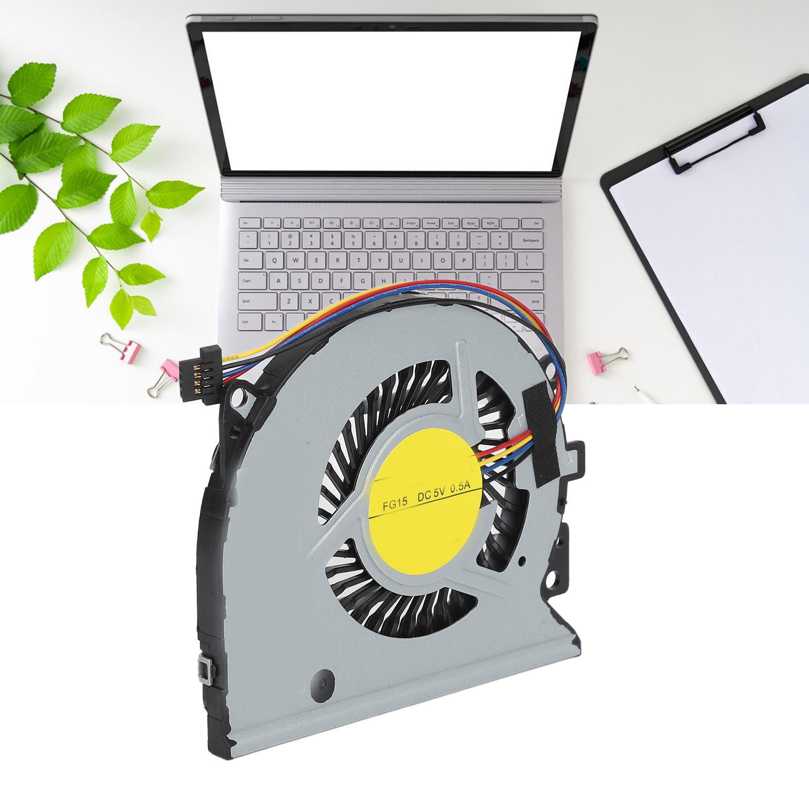 Garosa Quạt Làm Mát CPU Laptop Quạt Làm Mát CPU 4 Chân Đầu Nối Nguồn Tăng Cường Mạnh Mẽ Tản Nhiệt Thay Thế Dễ Sử Dụng Cho 15 U483cl Cho 15 U011D Giá 179,000 Đồng*Miễn phí vận chuyển