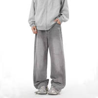 Baggy Jeans Korean Style Jeans pants for Men straight cut Mens denim pants for men wide leg pants