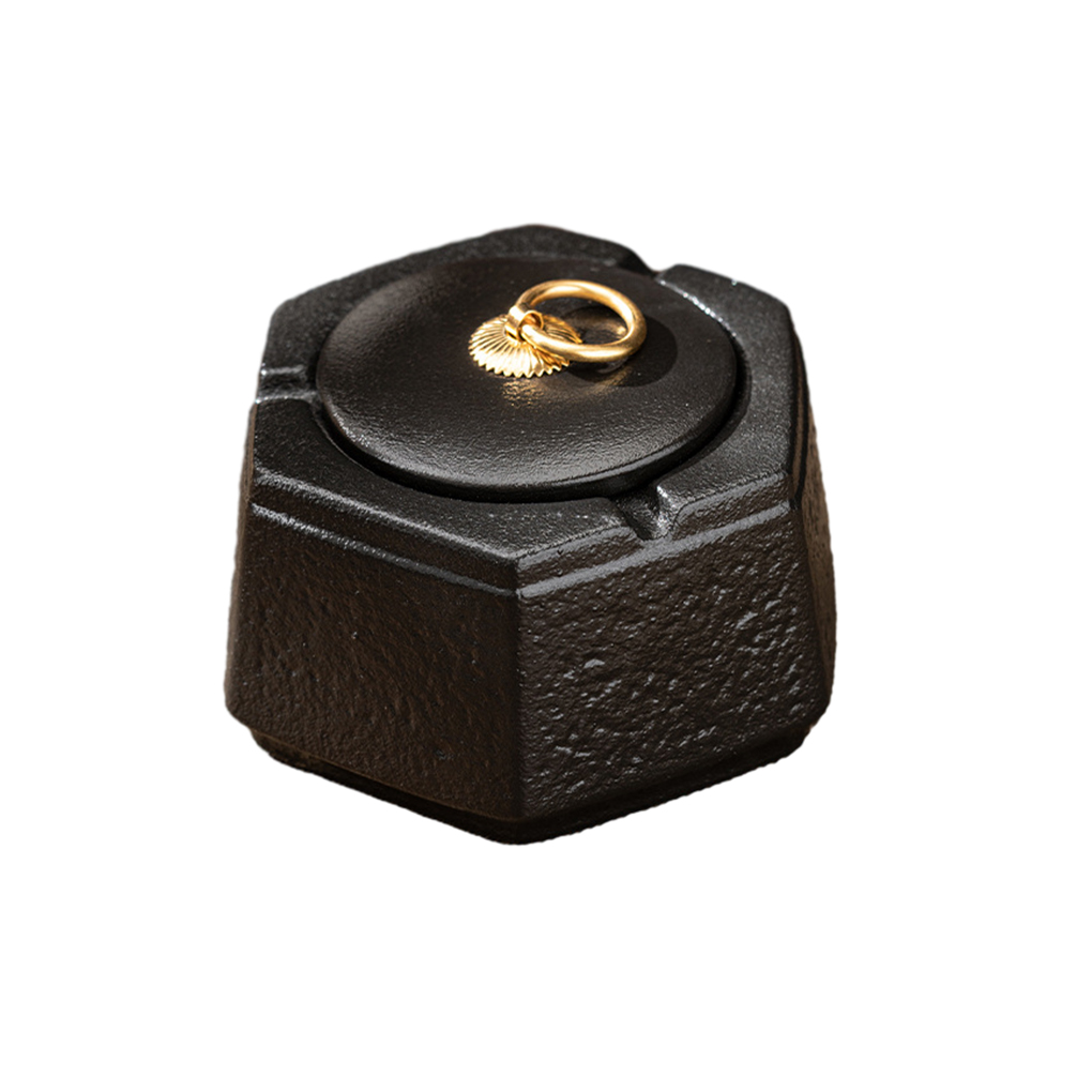 1/2/3 gốm sứ gạt tàn với nắp cổ điển và dxquisite đặc biệt quà tặng cho người lớn tuổi bàn sạch sẽ và gọn gàng