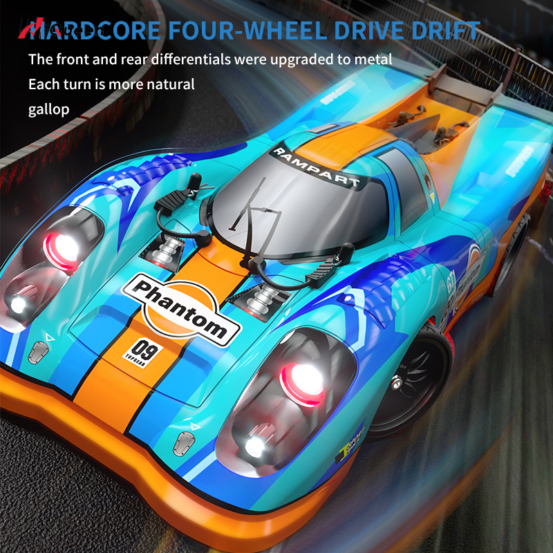 SCY 16307PRO Remote Control Car 1:16 RC Drift Car With Remote Control Built-in Rechargeable Battery Charger 7 Modes 4WD Car Toy ราคา 6,016 บาท*ส่งฟรี