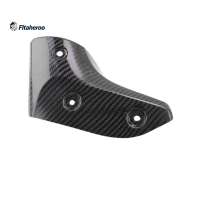 Carbon Fiber Front Exhaust Pipe Guard Protector Decorative Cover for T-MAX 560 530 Tmax560 Tmax530 17-21