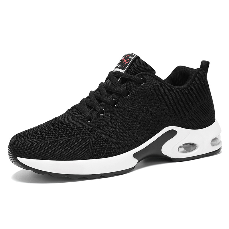 Men's Running Shoes Mesh Sports Shoes Breathable Soft Sole Casual Shoes Black Shoes for Men - 6