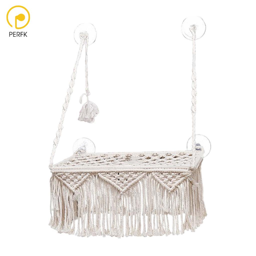 Cat Hammock Without Mat Bohemian Handwoven Tapestry for Home Bedroom Decoration Lounging ราคา 2,643 บาท*ส่งฟรี