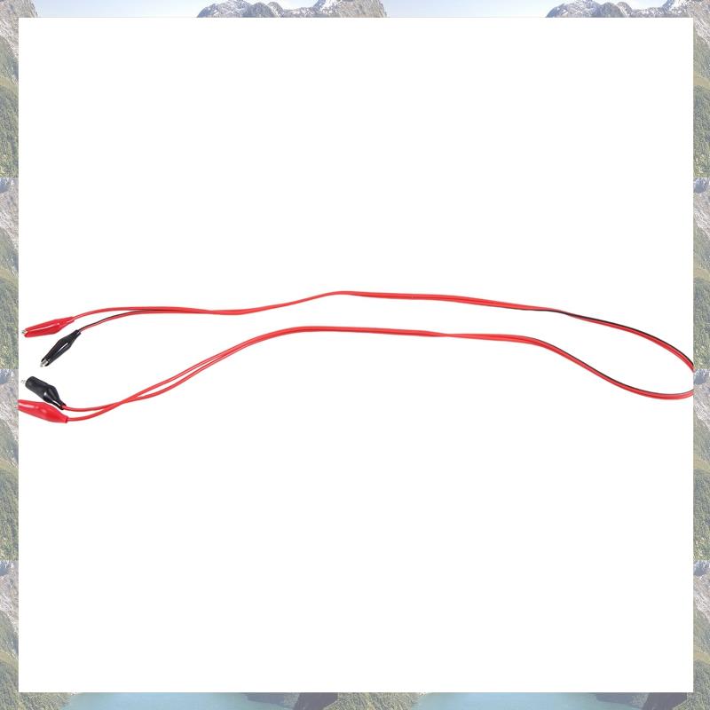 1M Double-end Alligator Clips Test Lead Jumper Wire