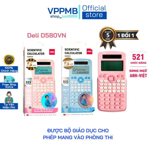 Máy Tính Deli D580VN 521 Tính Năng