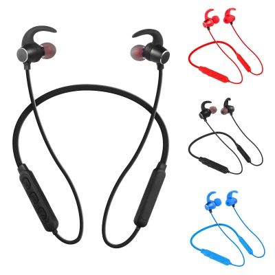 [SG Seller] Bluetooth In Ear Neckband Earbuds Earphone Wireless Sports Headphones Magnetic Headset Handsfree with Microphone
