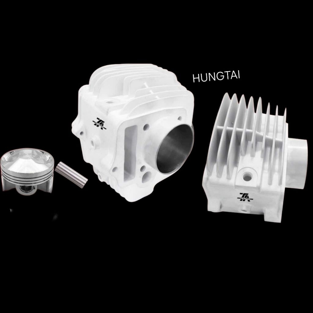 Lòng kiếng hơi xilanh trái 54mm DREAM, WAVE, CUB... luôn piston bạc, tăng cam tay