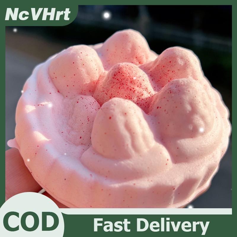 👉Hot Sale Toy NcVHrt ก้อนนมเชอร์รี่สตรอเบอร์รี่ขนมปังเพิ่มขึ้นช้าขนมปังนุ่มบรรเทาความเครียดทางประสาทสัมผัสสำหรับบรรเทาความวิตกกังวลของขวัญ ADHD สำหรับเด็กผู้ใหญ่ ราคา 40 บาท*ส่งฟรี