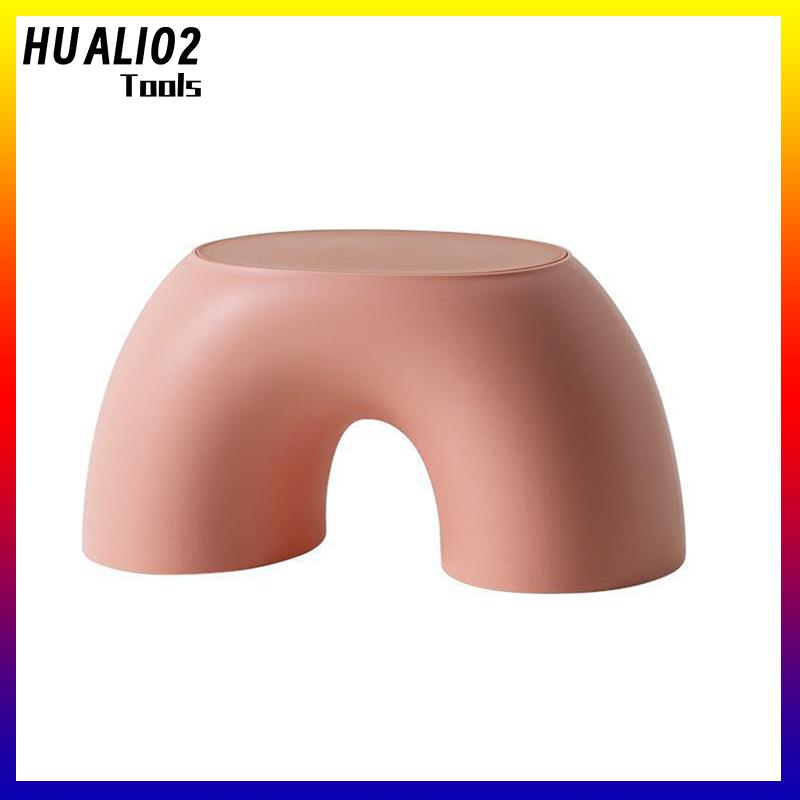 HUALI02 Phân Nhựa Cầu Vồng Hình Dạng Ghế Chân An Toàn Trẻ Em Bước Ghế Phân Cho Phòng Khách Đồ Nội Thất Trong Nhà Trẻ Em Phân Đồ Chơi - 4