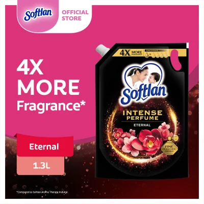 Softlan Intense Perfume Concentrated Fabric Softener Eternal 1.3L Refill