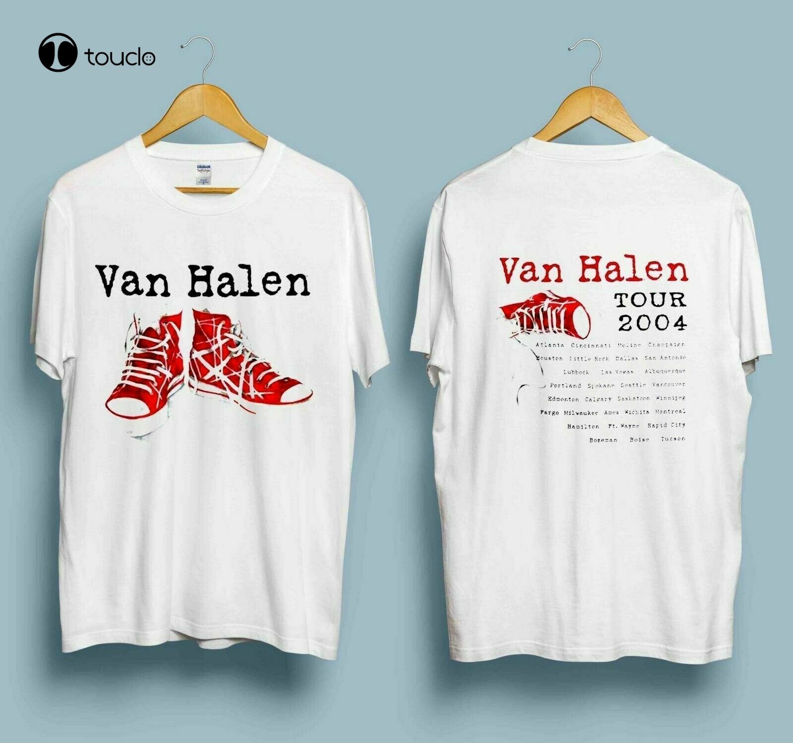 van halen tour t shirt