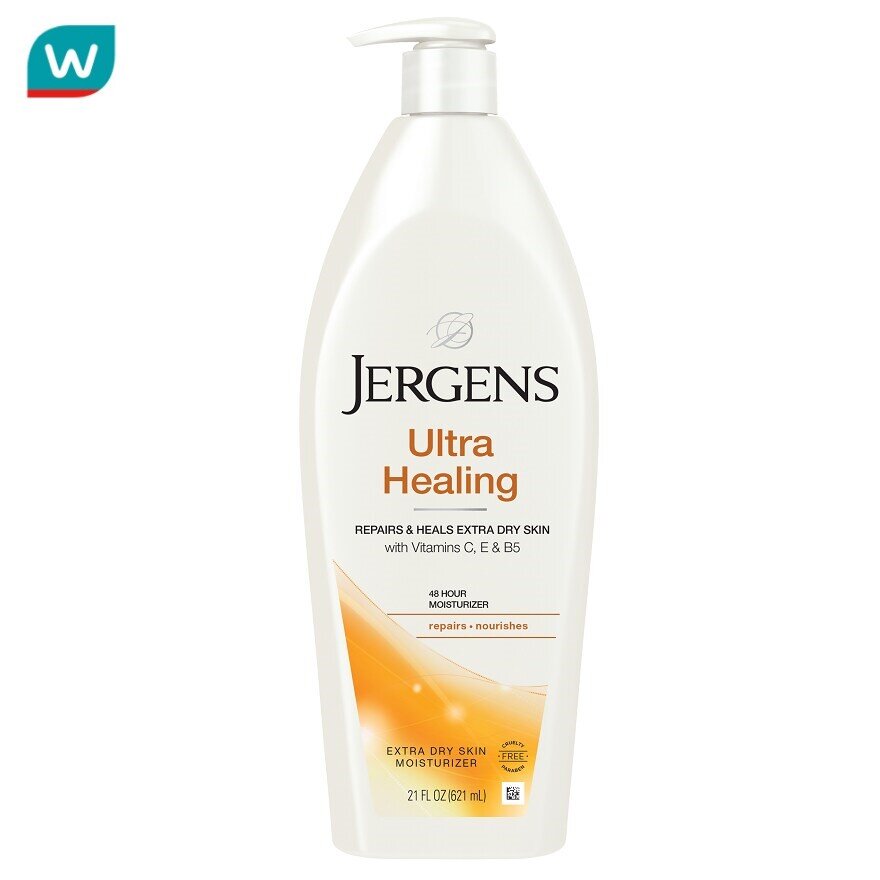 Jergens เจอร์เกนส์ อัลตร้า ฮีลลิ่ง เอ็กซ์ตร้า ดราย สกิน มอยส์เจอไรเซอร์ 621 มล.