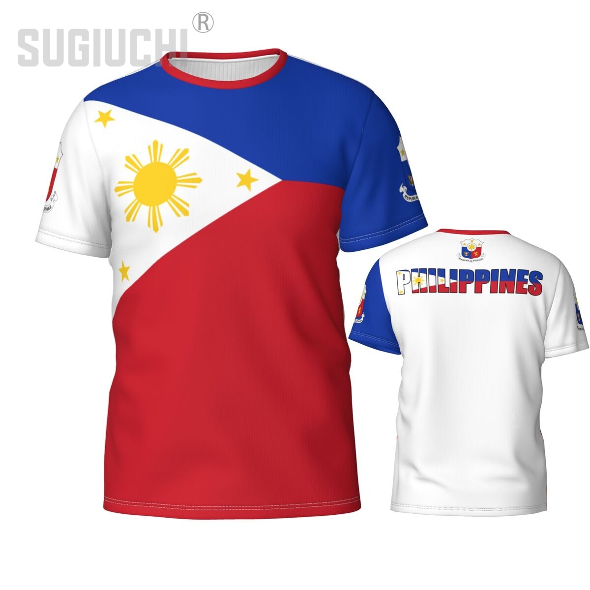 2025 New AdultCustom Name Number Philippines Flag Emblem 3D T-shirts Clothes For Men Women Tees jers