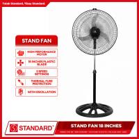 Standard Stand & Floor Fan With 18 Inches Plastic Fan Blade 70 Watts