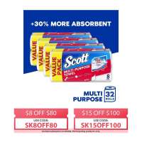 Scott Multi Purpose Kitchen Towels - 32 Rolls