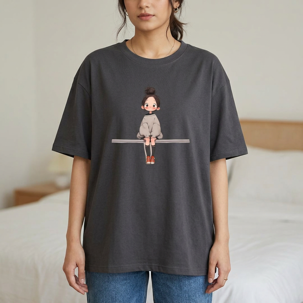 Oversized Plus Size T-Shirt for Women 3XL to 6XL Sizes Soft & Comfortable Fabric, Casual, Crew Neck, Short Sleeve, Available In Multiple color