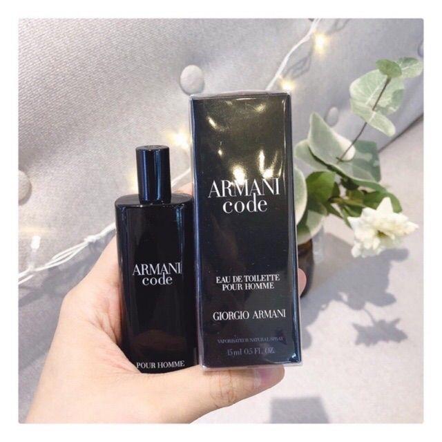 Cam kết Nước hoa nam Armani Code Giorgio Armani EDT 15ml  / Code Profumo EDP 15ml