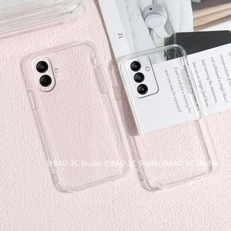 Hàng giao ngay Ốp Lưng Samsung Galaxy A05 A05s M14 M54 S23 S22 S21+ Ultra FE Plus 5G Ốp Điện Thoại trong suốt thời trang đơn giản chống rơi Ốp Lưng mềm 2023