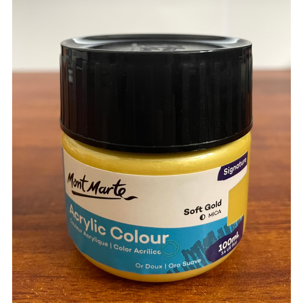 Màu Acrylic 3D Cao Cấp Mont Marte 100ml (Vẽ Trên Nhiều Chất Liệu) - CHÍNH HÃNG