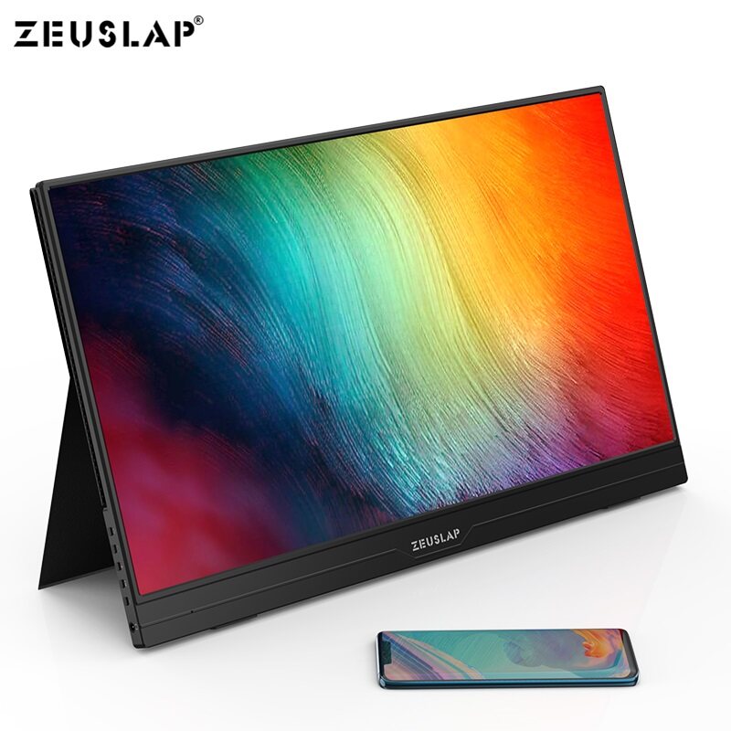 2021ใหม่แอลซีดีแบบพกพาหน้าจอแบบ HD 15.6 Usb Type C HDMI สำหรับแล็ปท็อป,โทรศัพท์,Xbox,สวิทช์และ PS4แอลซีดีแบบพกพาหน้าจอเกม - ยี่ห้อ ZEUSLAP ราคา 6,603 บาท*ส่งฟรี