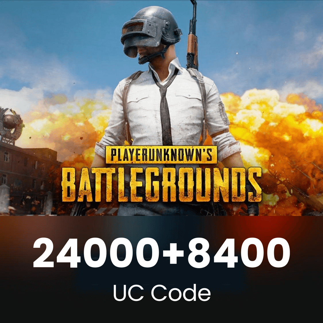 Pubg m 24000+8400 Uc Code ราคา 12,382 บาท*ส่งฟรี