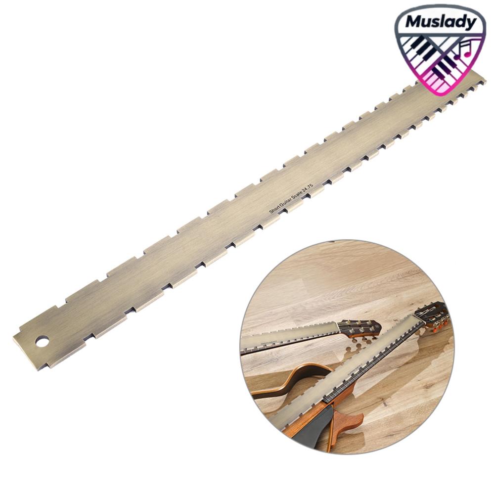 MUSLADY ปฏิบัติ 24.75 Notched Fret Board Straight Edge Luthiers เครื่องมือสำหรับกีตาร์คอ Leveling ราคา 584 บาท*ส่งฟรี