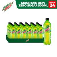[CASE] Mountain Dew Zero Sugar 500ml PET Bottle - Pack of 24