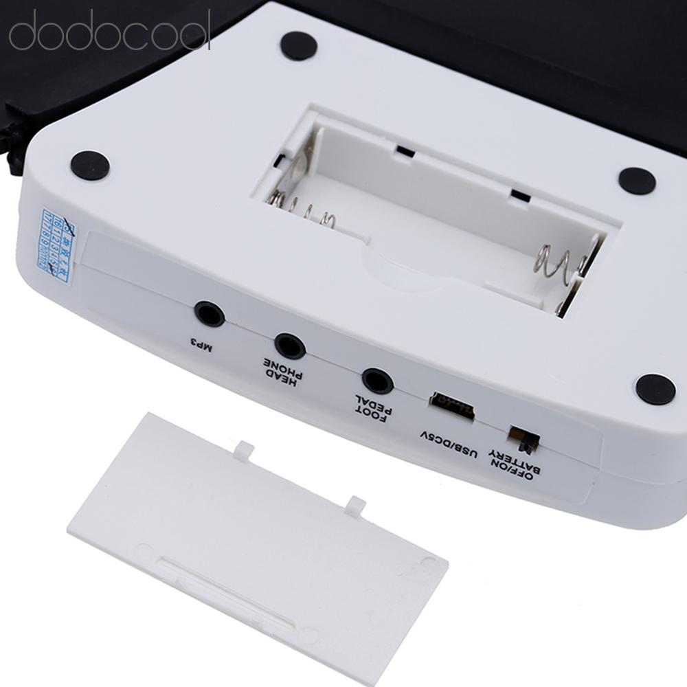 Dodocool Bộ đệm trống điện tử cầm tay Taruor Silicon có thể gập lại bằng gậy