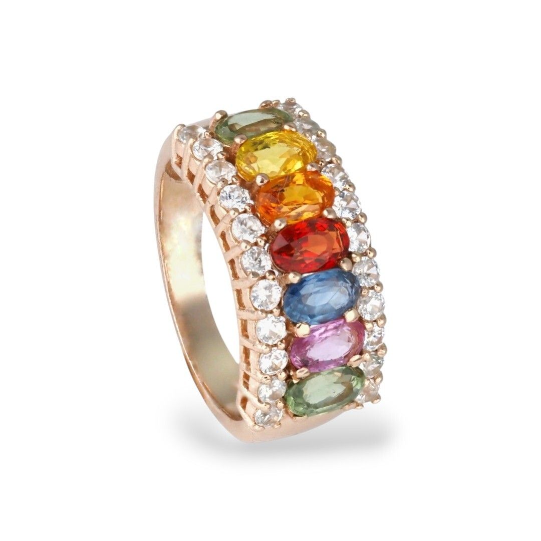 Fancy Row of Sapphire Rings ราคา 9,213 บาท*ส่งฟรี