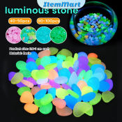 ItemMart Glow in the Dark Pebbles for Aquariums and Gardens