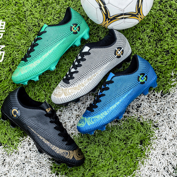 Kích Thước 31-45 Giày bóng đá Cho Nam Giới TF AG Nail Giày luyện tập Giày thể thao Cho Trẻ Em Và Già