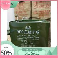 Lương khô 3 sao 900 - Lương khô quân đội Thùng Sắt - hộp 1kg2 / 4Kg - ALLDA