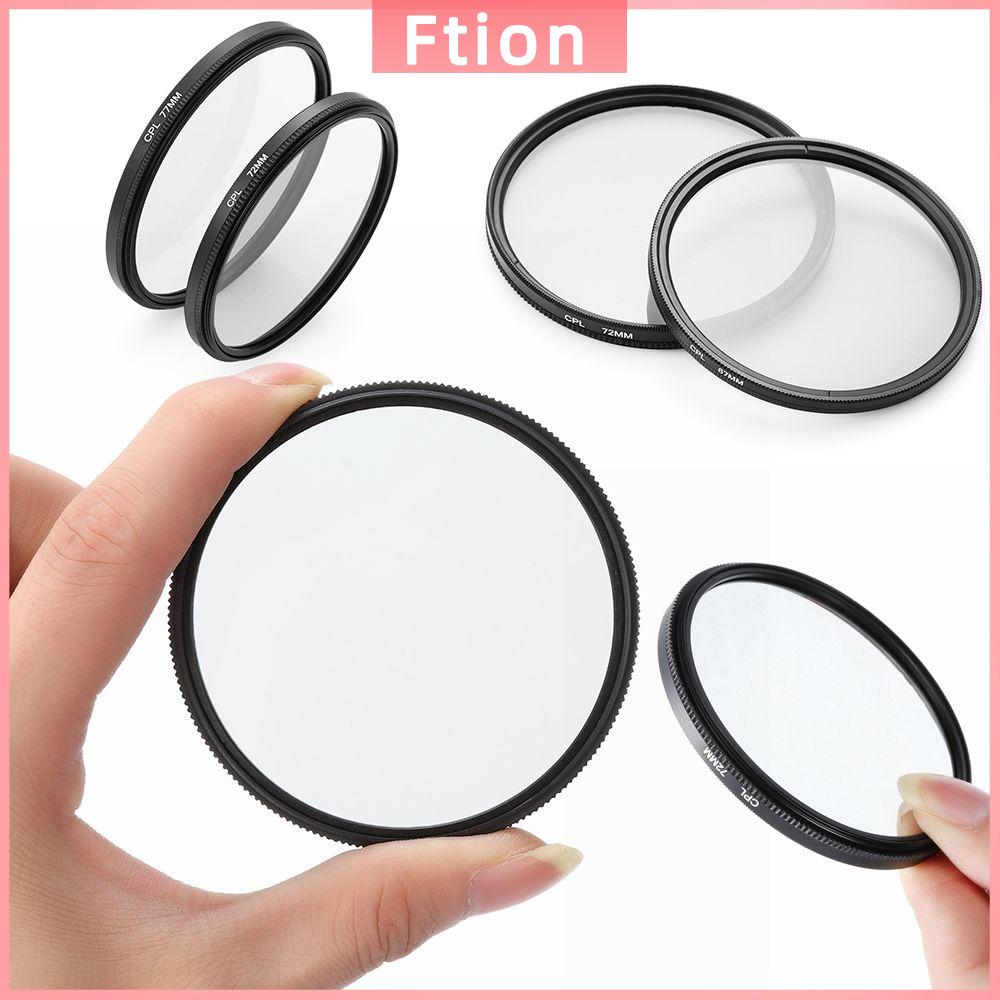 FTION Khoanh tròn Nhiếp ảnh Ống kính máy ảnh CPL Lọc Phân cực