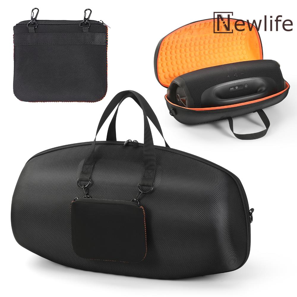 JBL Boombox 4 Hard Carrying Case Waterproof Design with Shoulder Strap for Safe Outdoor Use
