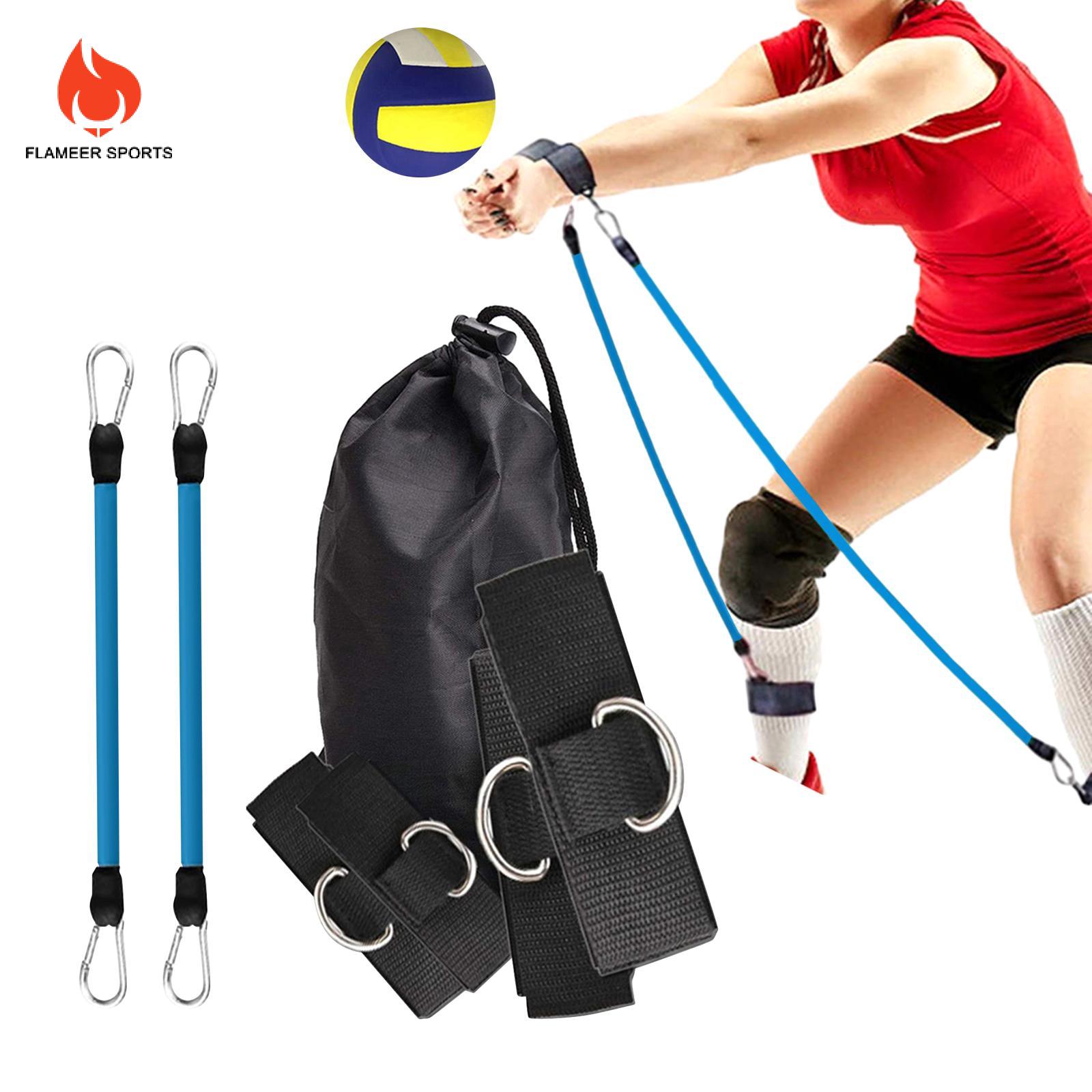 Flameer Bóng Chuyền băng quấn thể thao đàn hồi Quà Tặng chống chịu đàn hồi Vành Đai Cho Thực Tập Sự Nhanh Nhẹn Cánh Tay Đu Thực Tập Phục Vụ Người Mới Bắt Đầu