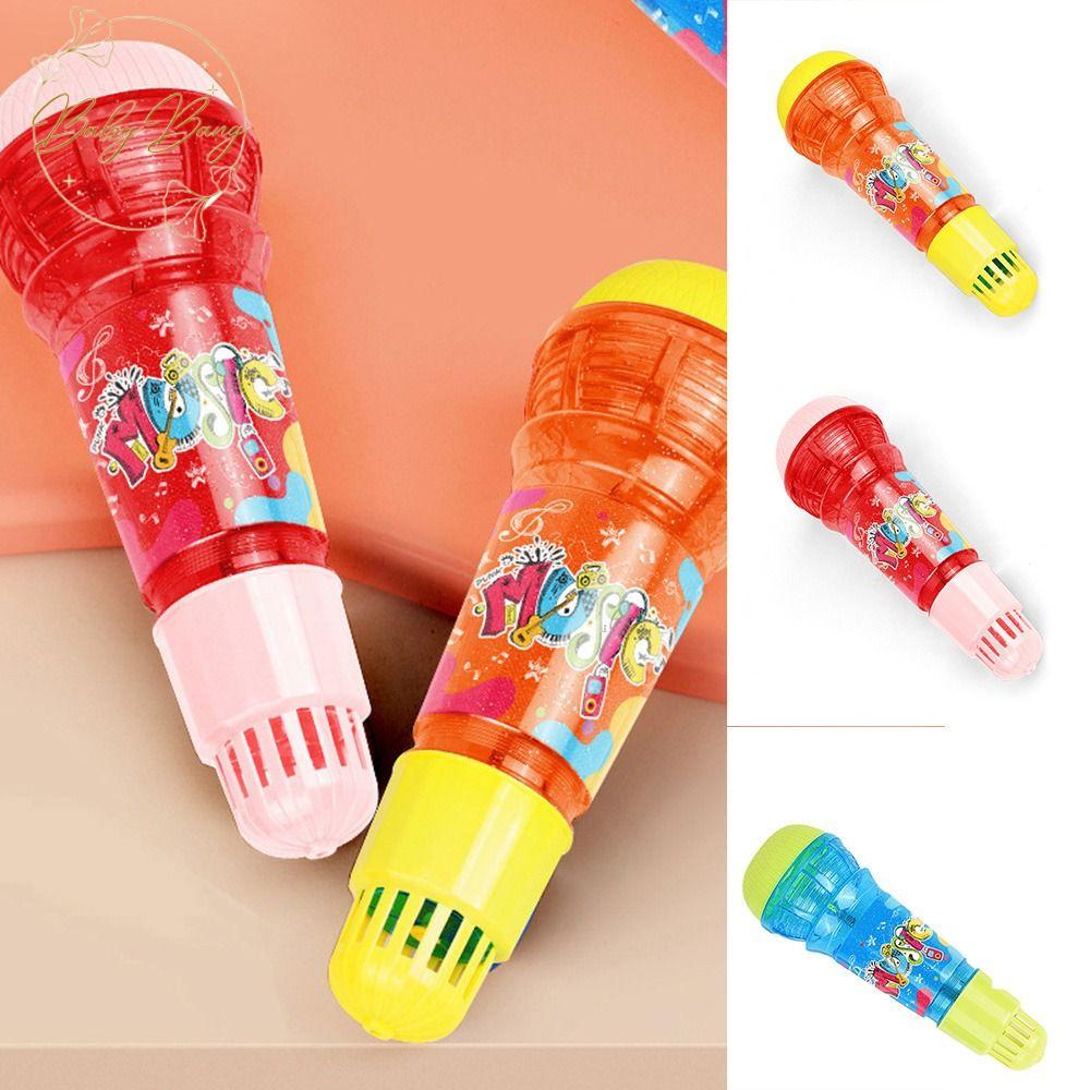 BABYBANG Nhựa Micro tiếng vang cho trẻ em Nhiều màu Kích thước lớn Đồ chơi nhạc cụ Mới lạ Tiếng vang Vật Lý Đồ chơi karaoke Tài năng ngôn ngữ