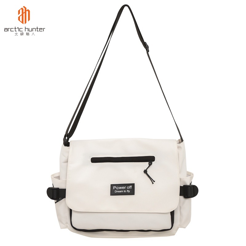 Arctic Hunter Nam Túi đeo chéo thời trang thường ngày Túi Đeo Vai Túi Messenger sức chứa lớn học sinh túi vải