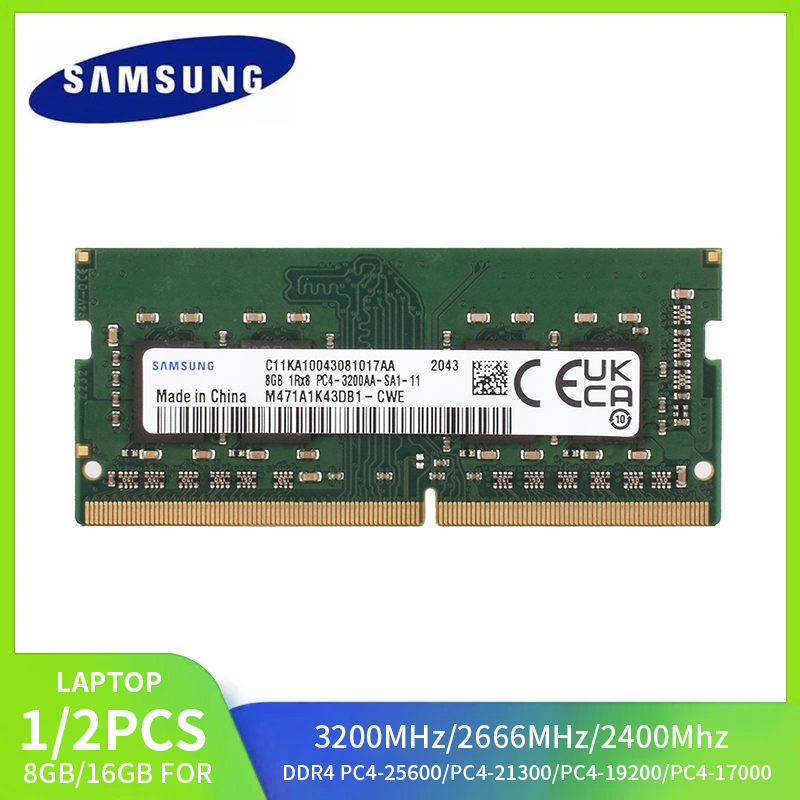 32Gb Ddr4 Samsung Ram For Desktops & Laptops - High Performance