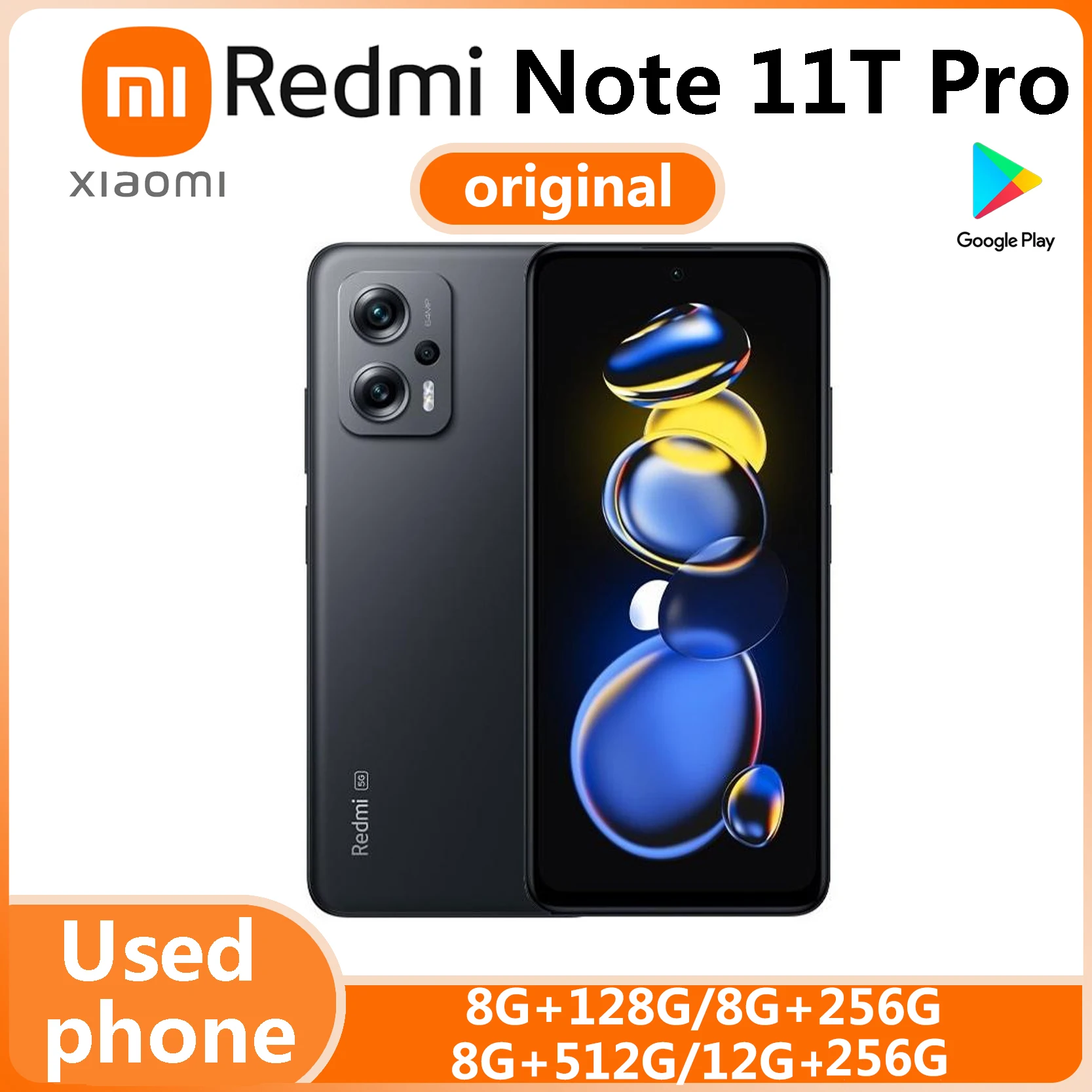 GOKEN Cover per Xiaomi Redmi Note 13 4G, Custodia Folio in Pelle Flip Wallet Libro Case con Portafoglio, Premium PU/TPU Magnetica Cover con Supporto di Stand/Carte Slot (Nero