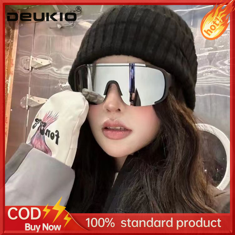 DEUKIO Color change day and night myopia glasses large frame mercury outdoor cycling mountaineering windproof night cycling sunglasses ราคา 152 บาท*ส่งฟรี