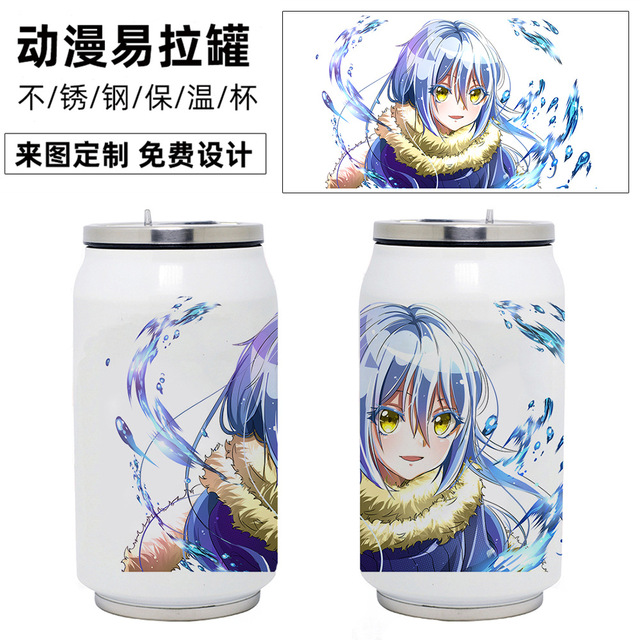 Yingke thời gian đó tôi đã tái sinh thành một chất nhờn Cốc giữ nhiệt rimuru Tempest Anime cốc nước 