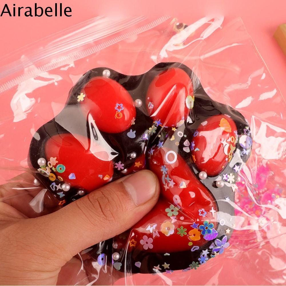 AIRABELLE Nhào Đồ chơi bóp Chân Mèo Siêu lớn Mềm Đồ chơi giảm căng thẳng hoạt hình Hài Hước 3D Đồ chơi kẹp chân mèo Trẻ em