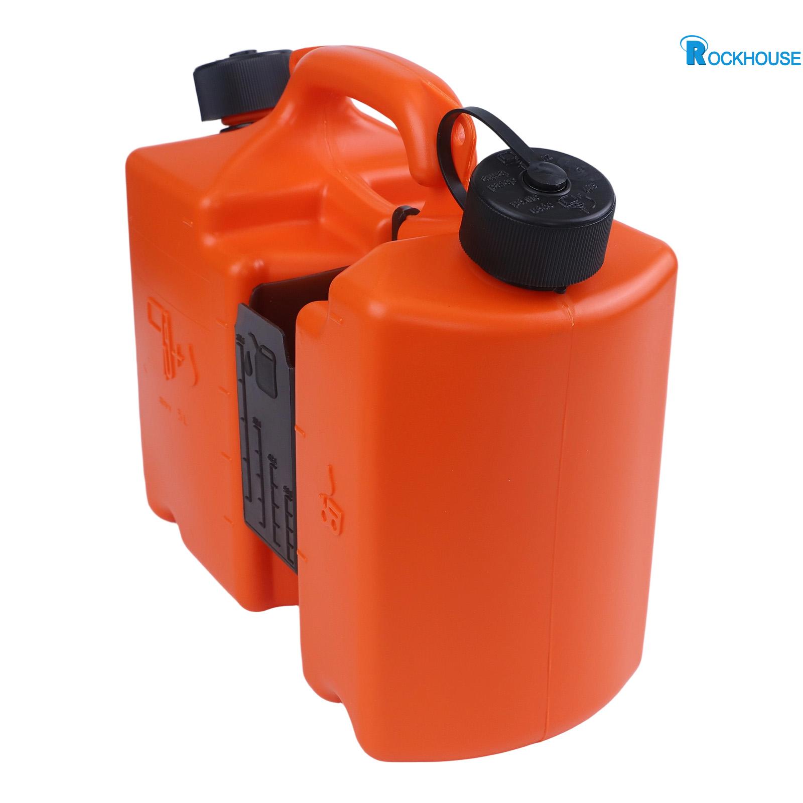 【Rockhouse】 5L Fuel and Bar Oil Combi Can with Tool Carriers and Spill Resistant Design [New Products] ราคา 2,298 บาท*ส่งฟรี