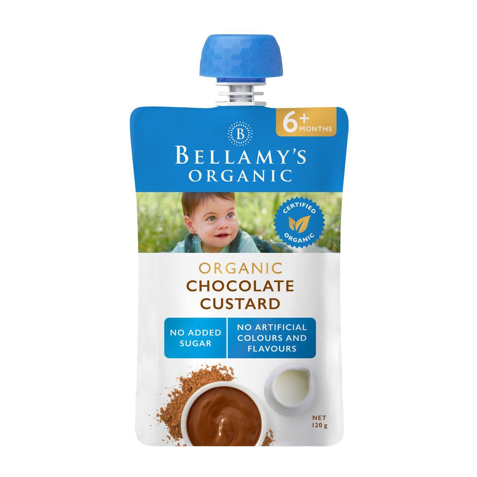 Bellamy's Organic Banana Custard Bellamy Baby Food Bellamy's
