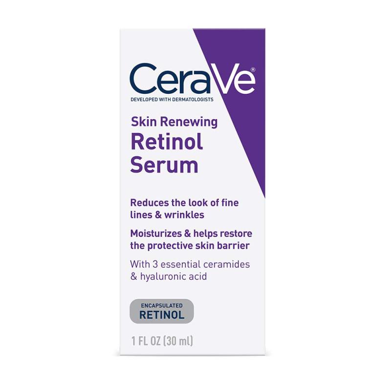 Buy CeraVe Anti Aging Retinol Serum for Face | Cream Serum for Smoothing Fine Lines | Fragrance Free | 1 fl oz (30 ml) Singapore